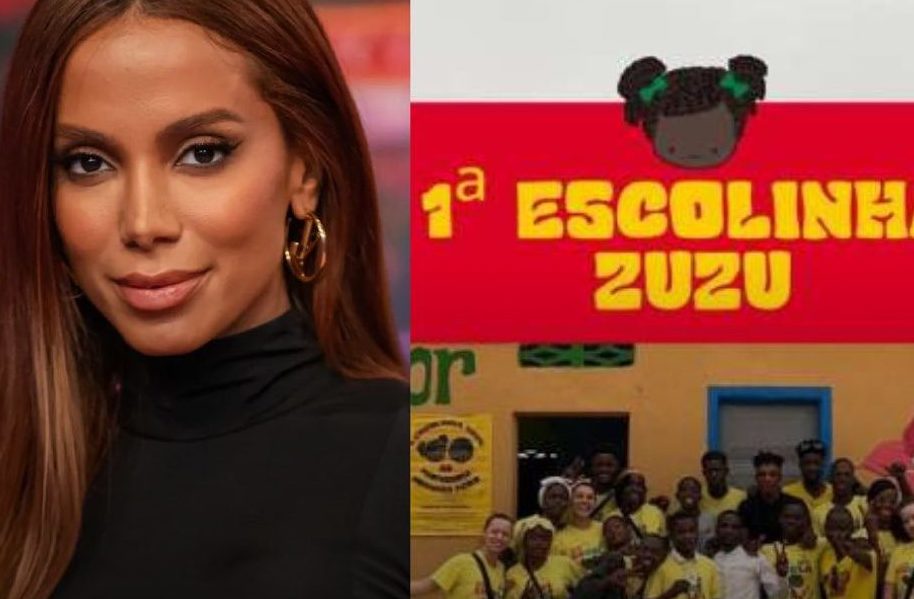 Anitta se Emociona ao Participar da Inauguração de Escola em Angola