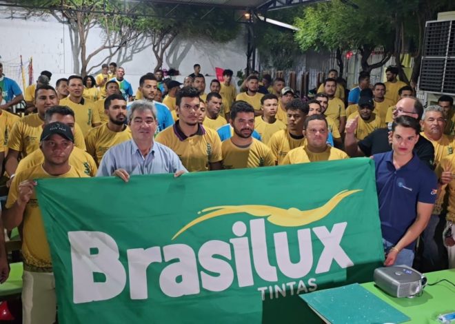 Brasilux Realiza Treinamento para 104 pintores em Balsas, MA