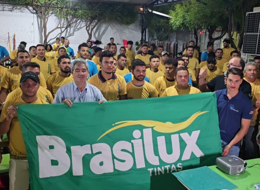 Brasilux Realiza Treinamento para 104 pintores em Balsas, MA